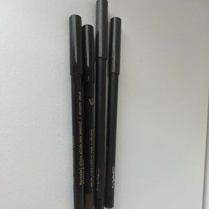 4 Eye Liners (Pat McGrath Xtreme Black & Blk Coffee, MAC Smolder & MAC Feline)